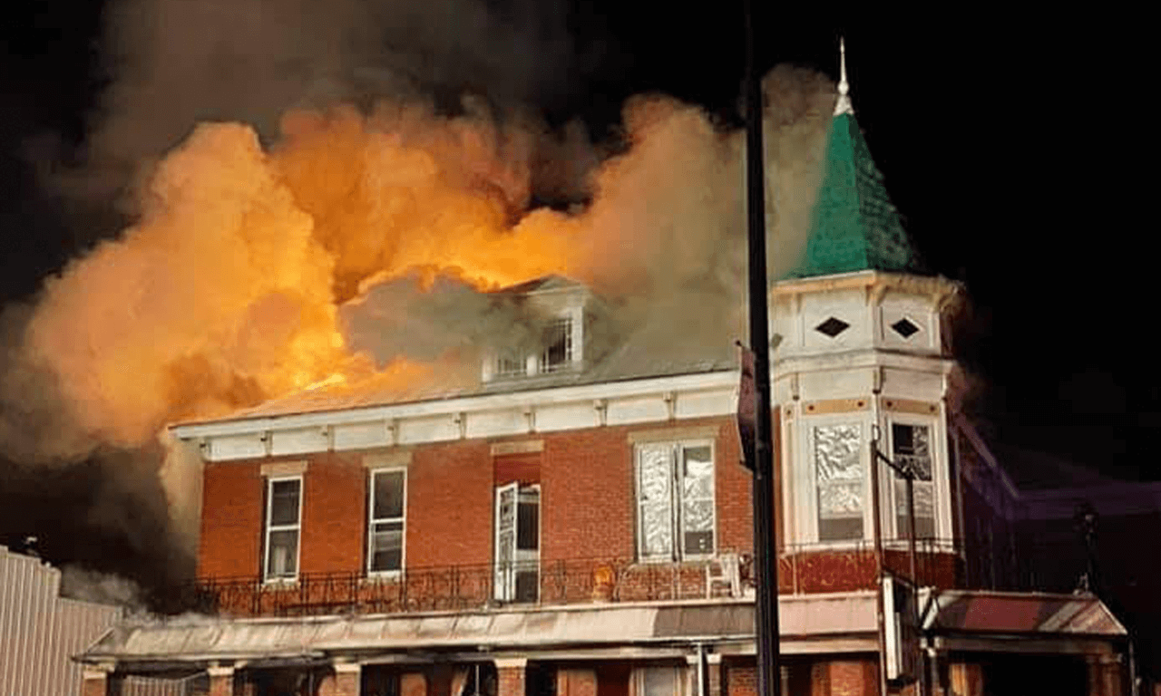 Yesterdays Pub Fire
